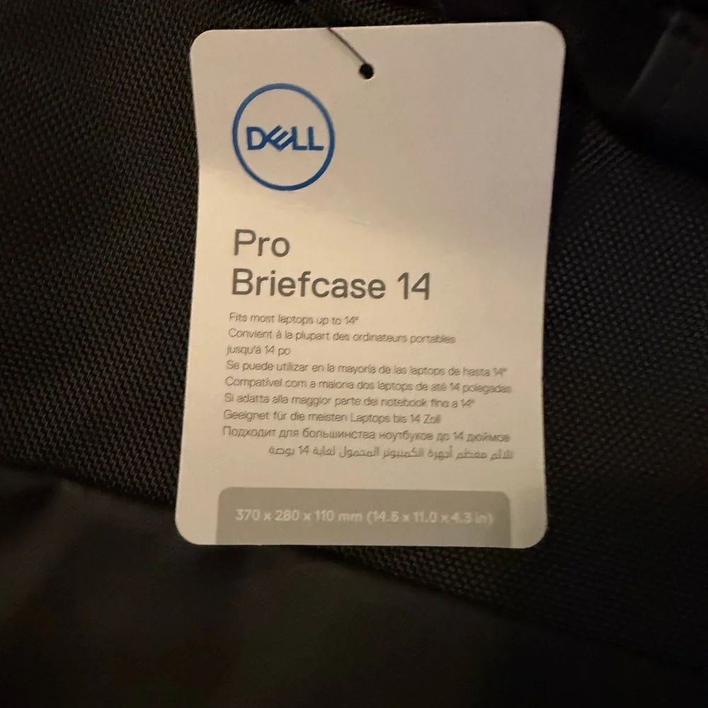 Dell Professional Black Briefcase